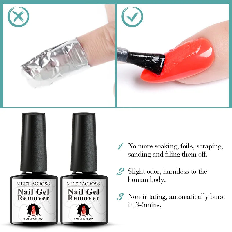 Varnish Soak Fast Remover Gel Nail Polish