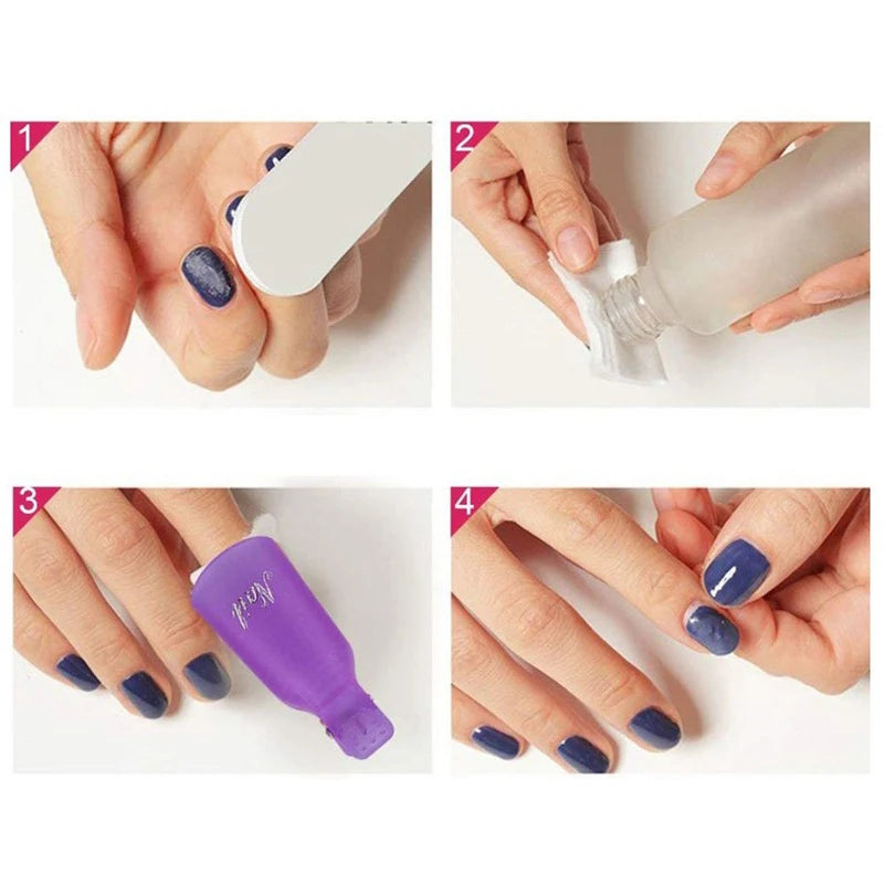 Nail Polish Remover Clips