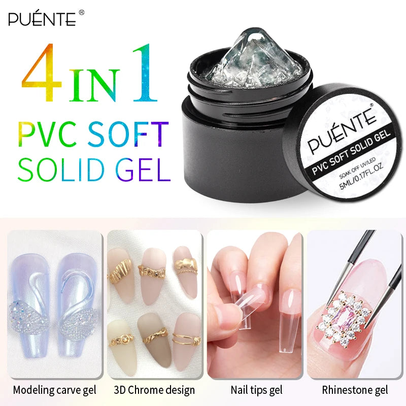 4 In 1 PVC Soft Solid Gel